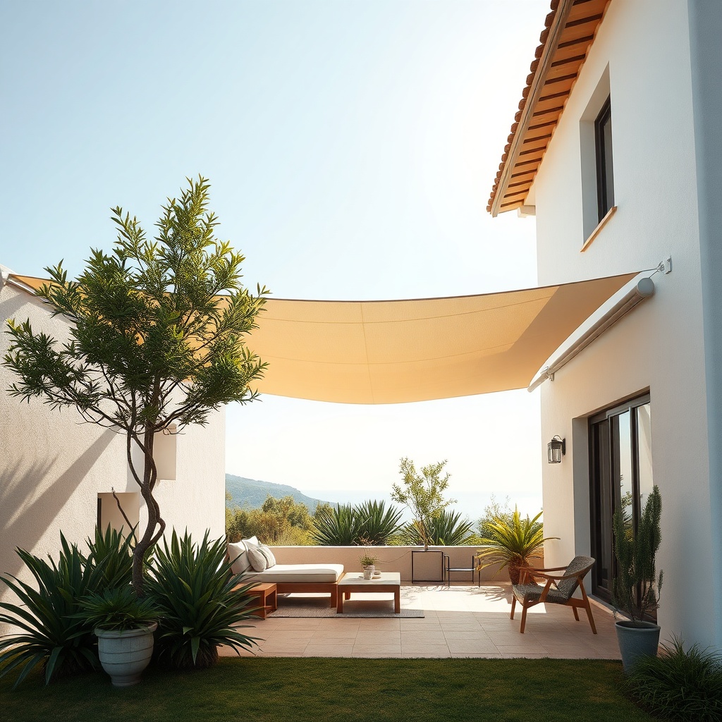 <modern villa wall